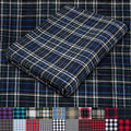 Pico Textiles 8 Yards Bolt Blue and Green Tartan Plaid Flannel Fabric by PicoTextiles