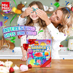 MixMax Make Your Own Squishies Toys, 6 Packs Rubber Dolls Making Kit - Image 9