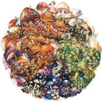 60PCS Holographic Mushroom Stickers by YOKSAS