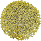 LITMIND 1.1LB Glod Textured Irregular Glass Mosaic Tiles - Image 4