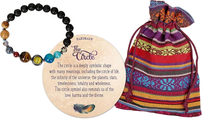 SPUNKYsoul New! His and Hers Couple Circle Distance Universe Bracelets - Image 4