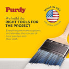 Purdy 144100730 Pro-Extra Series Elasco Flat Trim Paint Brush, 3 inch - Image 2