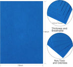 HaoFeiJH Blue Felt Sheets - Image 2