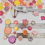 500g/1.1lb Ceramic Mosaic Tiles Mixed Shapes of Flowers, Mushrooms - Image 5