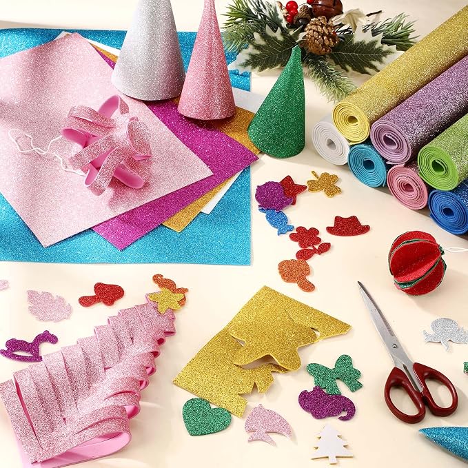 Fainne 8 Pcs Craft Foam Sheet Roll - Image 3