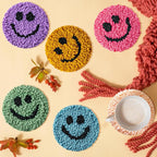 FoszaSzept Smile Punch Needle Coaster Kit, Easy DIY Mug Tufted Making Set - Image 4