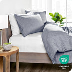 Bare Home Bedding Duvet Cover Oversized King Size - Image 4