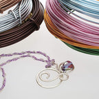 The Beadsmith Anodized Aluminum Wire – 12 Gauge – 39 feet – Light Copper Color - Image 6