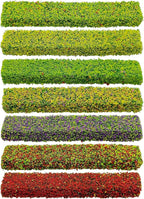 Woohome 7 Color Miniature Shrub Strips Static Grass Tuft Static Shrub by Woohome