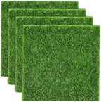 Shindel 4 Packs Fake Grass Decor by Shindel