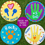 Creative Roots Create Your Own Handprint Stone by Horizon Group USA - Image 3