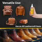 Fiebing's Leathercraft Cement - 4 oz Leather Glue Adhesive - Quick Drying - Image 6
