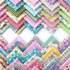 600pcs Cotton Fabric Squares 4" x 4" Fabric Scraps - Image 8