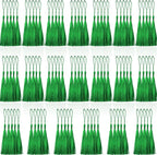 100 Pcs Green Mini Tassels 13cm/5 Inch by CREATRILL