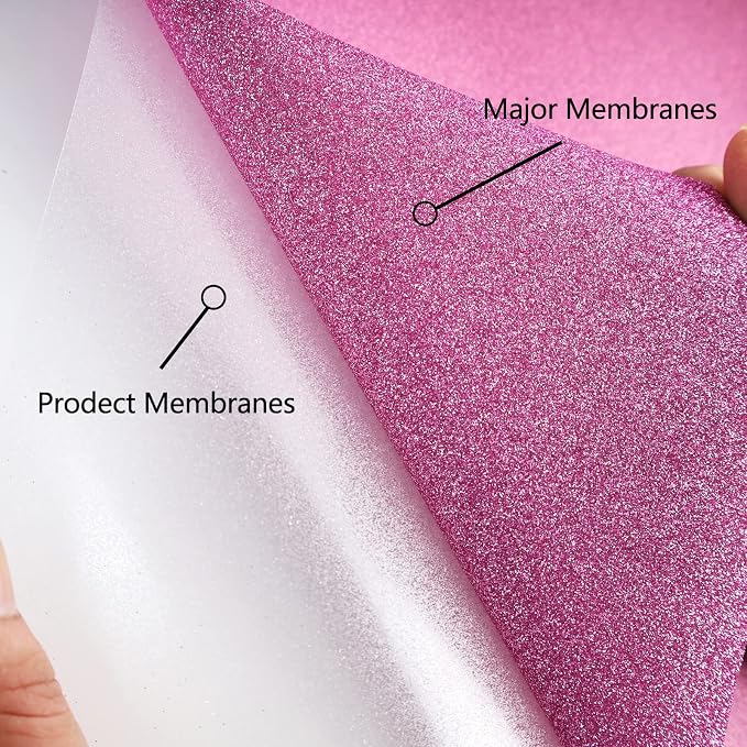 TUMIYA Glitter Purple HTV Vinyl - Image 2