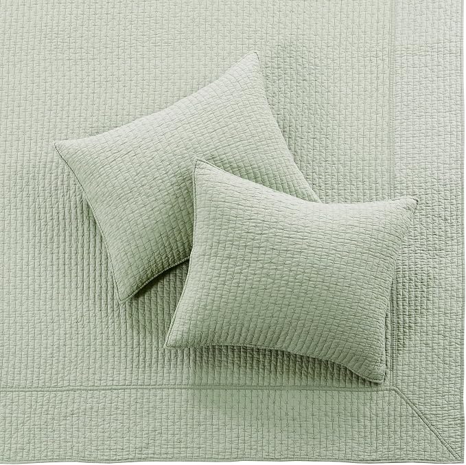 Levtex Home Cross Stitch Reversible Full Bedspread Set - Image 6