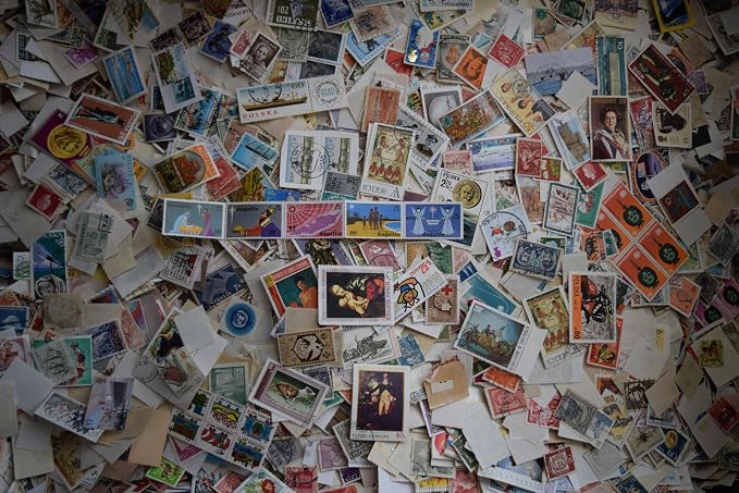 1000+ Used Worldwide Postage Stamps Off-paper Stamp International Stamp - Image 7