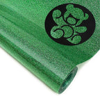 DUEUIOE Grass Green Glitter HTV Heat Transfer Vinyl Roll by Unknown
