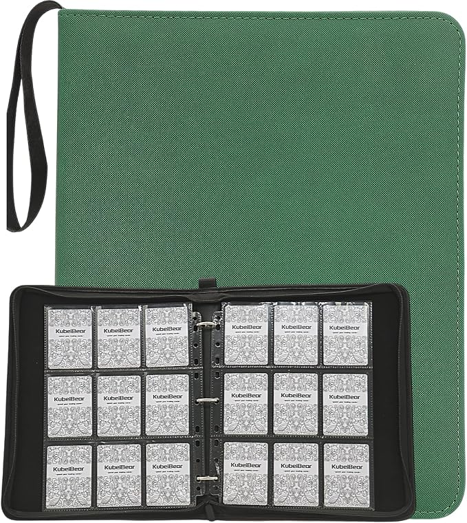 Card Binder – 720 Capacity, Zippered Trading Card Holder by Unknown