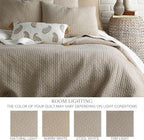 Levtex Home Cross Stitch Reversible Twin Bedspread Set - Image 4