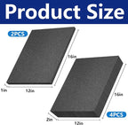 DECOHS 6 Pcs Pick Apart Foam Insert- 2 Sizes Pick and Pluck Foam- Pluck Pre - Image 2
