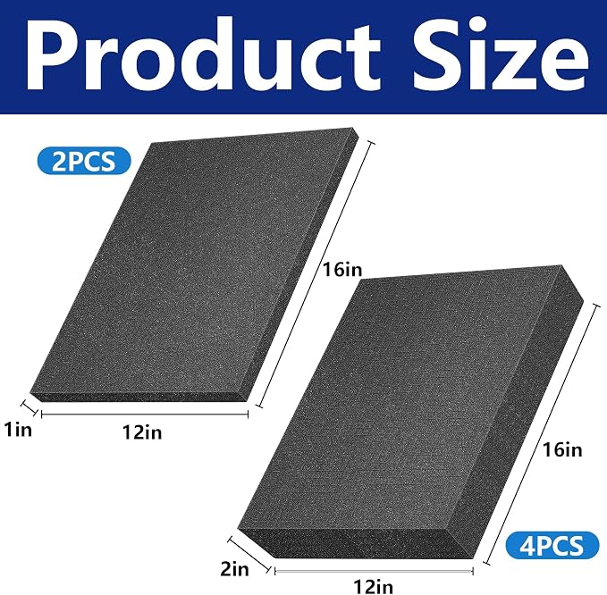 DECOHS 6 Pcs Pick Apart Foam Insert- 2 Sizes Pick and Pluck Foam- Pluck Pre - Image 2