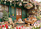 Garden Retreat Puzzles for Adults 1000 Pieces, Challenging Jigsaw Puzzles for by FLYHOUR