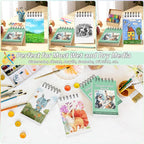 6 Pack Watercolor Paper Pad, 3.5x5.5 Inch Water Color Paper, 140lb/300gsm - Image 5