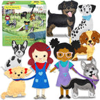 CRAFTILOO 8 Pre-Cut Dogs Stuffed Animal Fun Kids Sewing Kit by Craftiloo