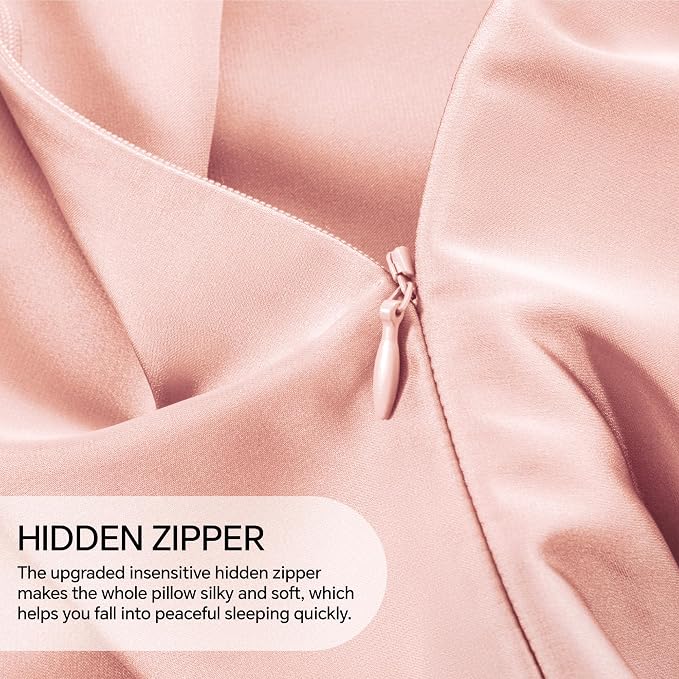 INFIIXSO Mulberry Silk Pillow Case King Size, Silk Pillowcase - Image 5