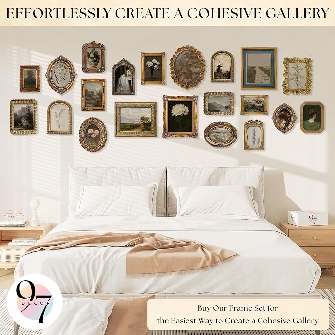 97 Decor Gold Vintage Picture Frames 8x10 - Image 5