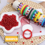 Plastic Pony Beads, for Bracelet, Hair Braiding, Friendship Bracelets, Jewelry - Image 3