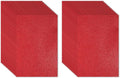 PATIKIL 30Sheets Bright Red EVA Glitter Foam Sheet 11.8 x 7.9 Inch 2mm Thick by PATIKIL
