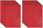 PATIKIL 30Sheets Bright Red EVA Glitter Foam Sheet 11.8 x 7.9 Inch 2mm Thick by PATIKIL