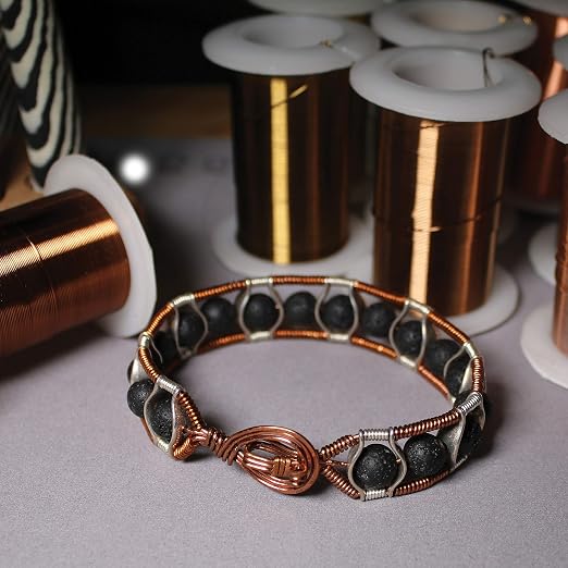 The Beadsmith Wire Elements 16-Gauge Lacquered Tarnish-Resistant Copper Wire - Image 5