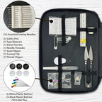 Beginner Hand Sewing Kit with Portable Case – Sewing Supplies - Image 3