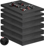 Eunice 2Pcs 16 x 12 x 1 Inch Polyurethane Foam Sheets & 4Pcs 16 x 12 x 2 Inch by Eunice