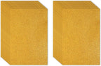 PATIKIL Gold Tone Shiny EVA Glitter Foam Sheet 11 x 8 Inch 2mm Thick by PATIKIL