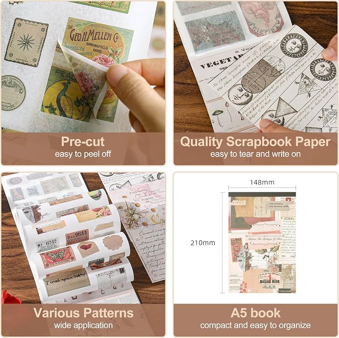 Vintage Journal Stickers - Image 6