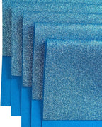 Jtnohx Glitter Felt Fabric, 8 x12 inches Felt Square Glitter - Image 2
