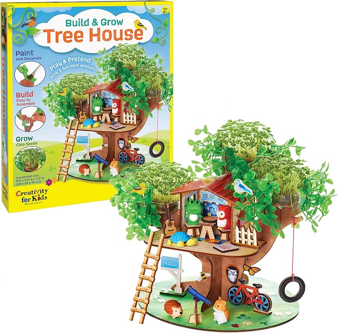 Creativity for Kids Build and Grow Tree House Craft Kit by CreativityforKids