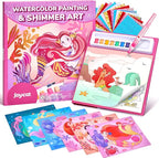 JoyCat Paint with Water Coloring Books & Shimmer Art | Art & Craft Activity by JOYCAT