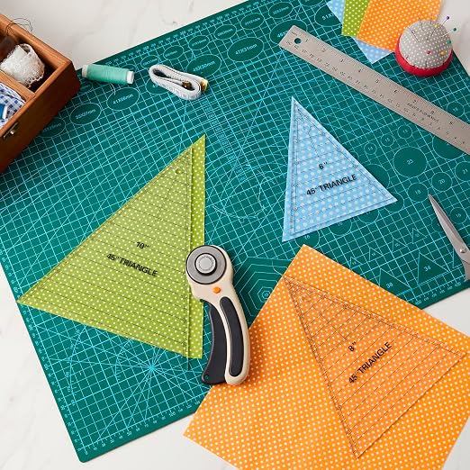 Kigley 3 Pcs 45 Degree Triangle Ruler - Image 6