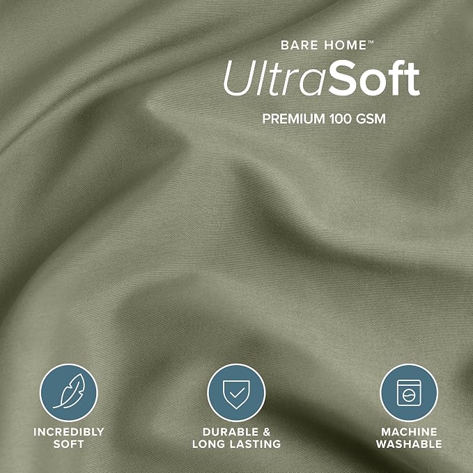 Bare Home Bedding Duvet Cover Queen Size - Image 2