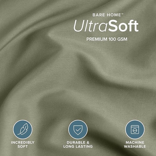 Bare Home Bedding Duvet Cover California King Size - Image 2