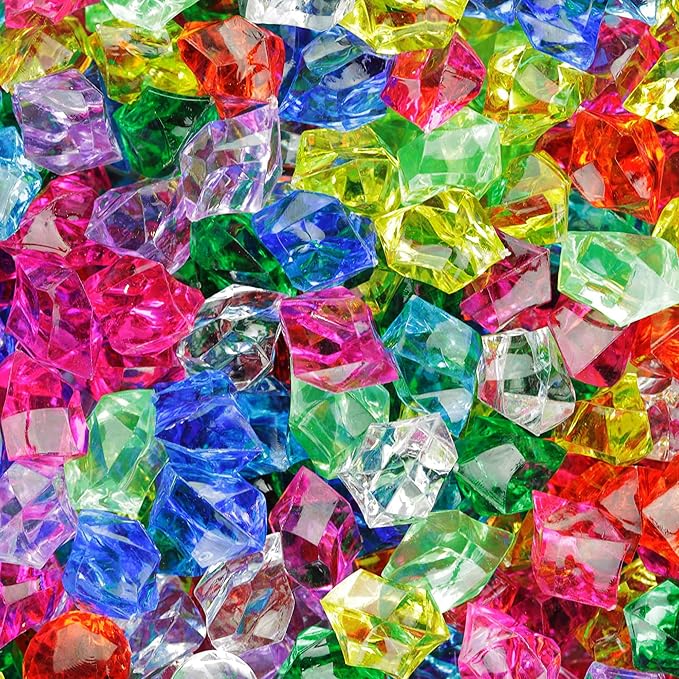 Fake Ice - Gemstones and Crystals - Pack of 165 pcs Vase Filler - Jewels - Image 7