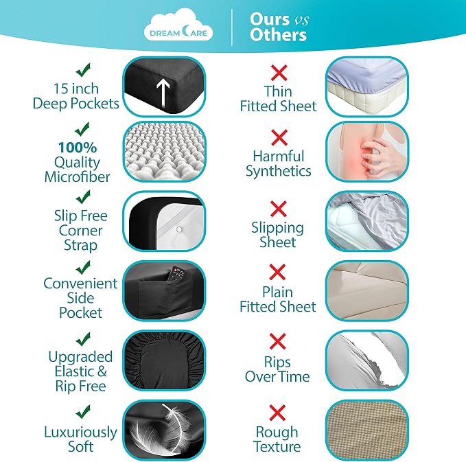 DREAMCARE California King Sheet Sets - Image 2