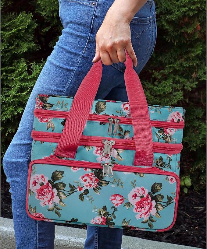 SINGER Sewing Accessories Organizer – Double Layer Portable Sewing Storage Bag - Image 8
