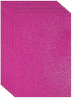 PATIKIL Fuchsia Shiny EVA Glitter Foam Sheet 16x12 Inch 2mm Thick by PATIKIL