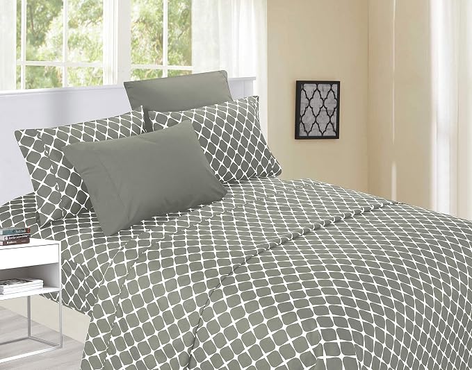 Elegant Comfort Luxury Softest and Coziest 6-Piece Bed Sheet Set, Wrinkle - Image 3